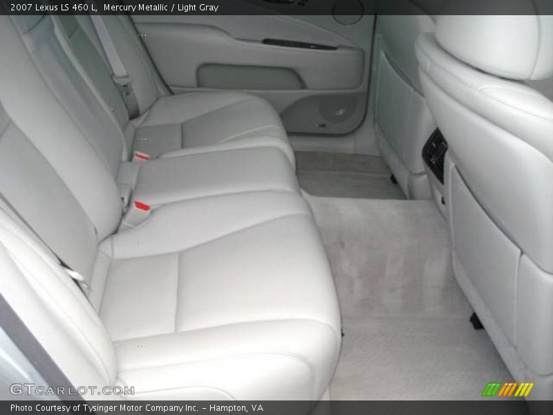 Mercury Metallic / Light Gray 2007 Lexus LS 460 L
