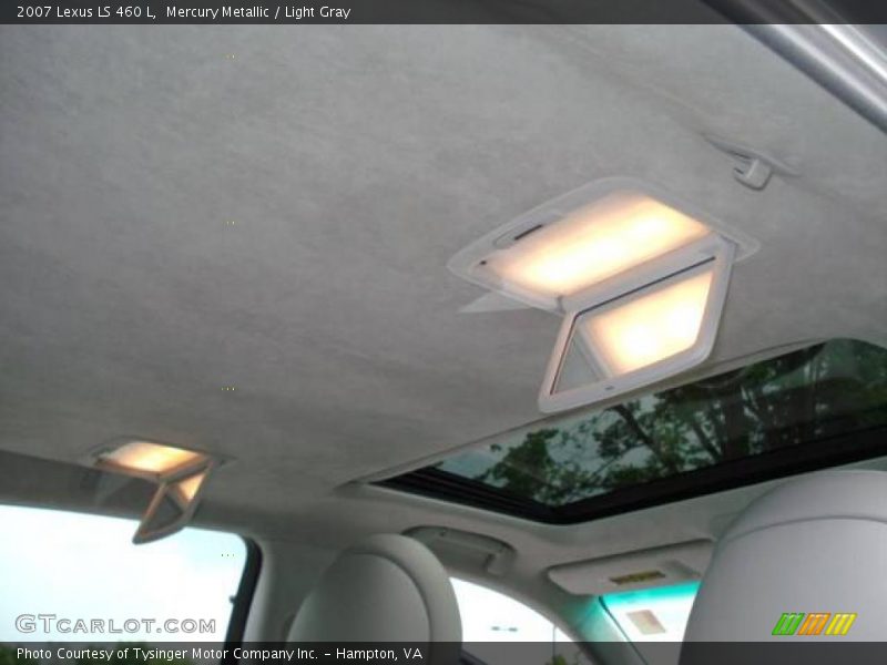 Mercury Metallic / Light Gray 2007 Lexus LS 460 L