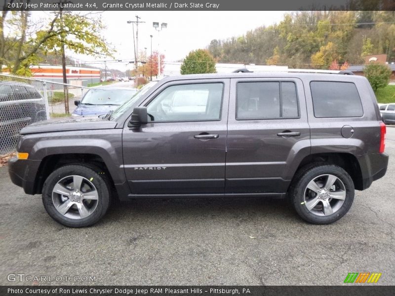 Granite Crystal Metallic / Dark Slate Gray 2017 Jeep Patriot Latitude 4x4