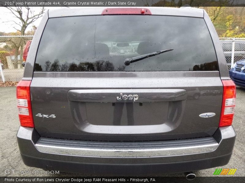 Granite Crystal Metallic / Dark Slate Gray 2017 Jeep Patriot Latitude 4x4