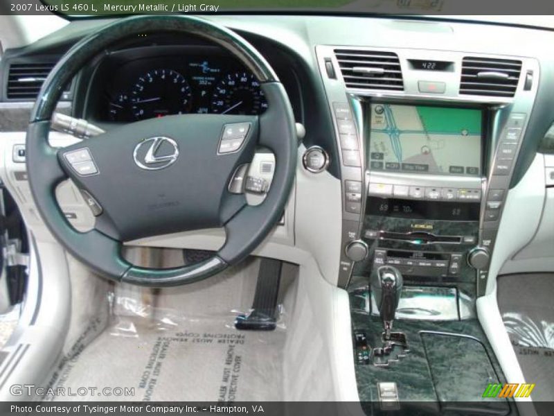 Mercury Metallic / Light Gray 2007 Lexus LS 460 L