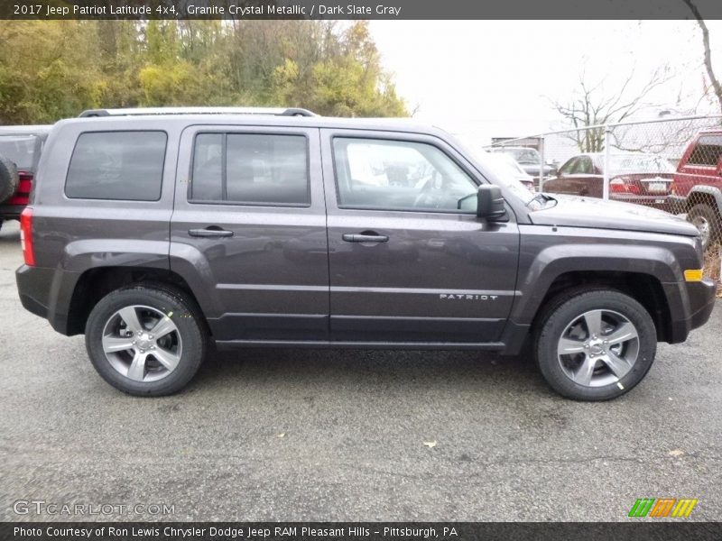 Granite Crystal Metallic / Dark Slate Gray 2017 Jeep Patriot Latitude 4x4