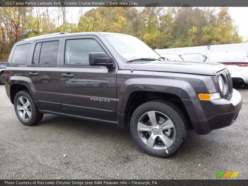 Granite Crystal Metallic / Dark Slate Gray 2017 Jeep Patriot Latitude 4x4