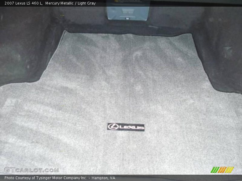 Mercury Metallic / Light Gray 2007 Lexus LS 460 L