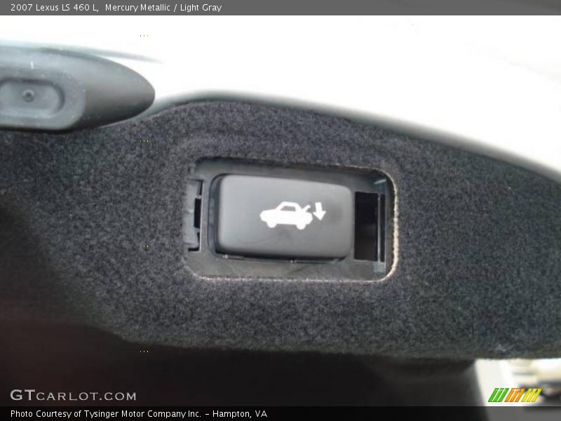 Mercury Metallic / Light Gray 2007 Lexus LS 460 L