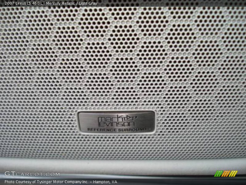 Mercury Metallic / Light Gray 2007 Lexus LS 460 L