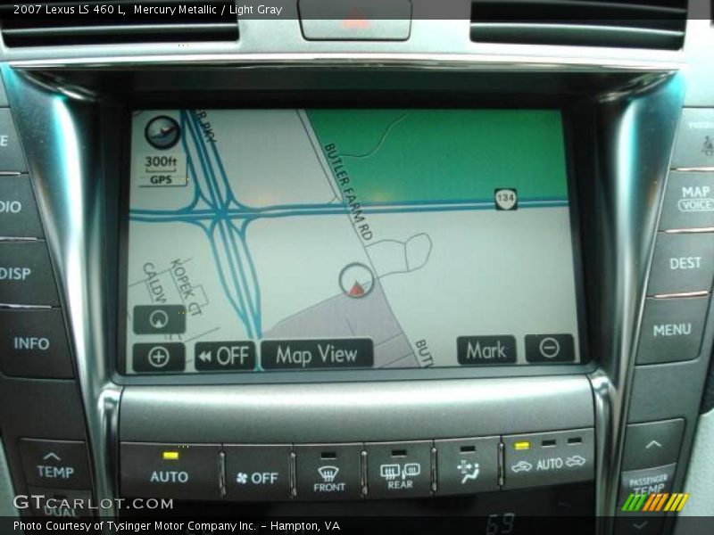 Mercury Metallic / Light Gray 2007 Lexus LS 460 L