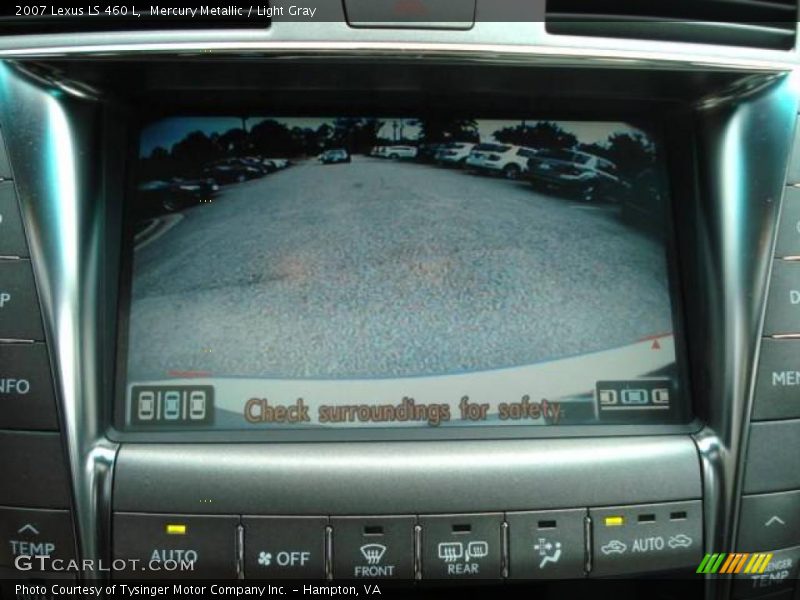 Mercury Metallic / Light Gray 2007 Lexus LS 460 L