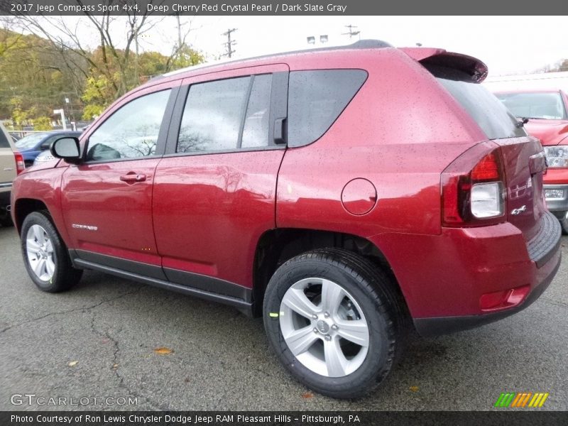  2017 Compass Sport 4x4 Deep Cherry Red Crystal Pearl