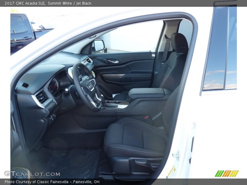 Summit White / Jet Black 2017 GMC Acadia SLE