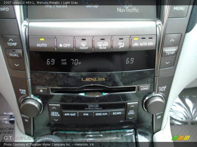 Mercury Metallic / Light Gray 2007 Lexus LS 460 L