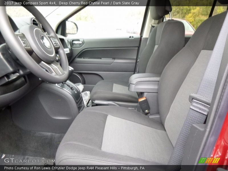 Front Seat of 2017 Compass Sport 4x4