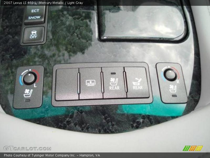 Mercury Metallic / Light Gray 2007 Lexus LS 460 L