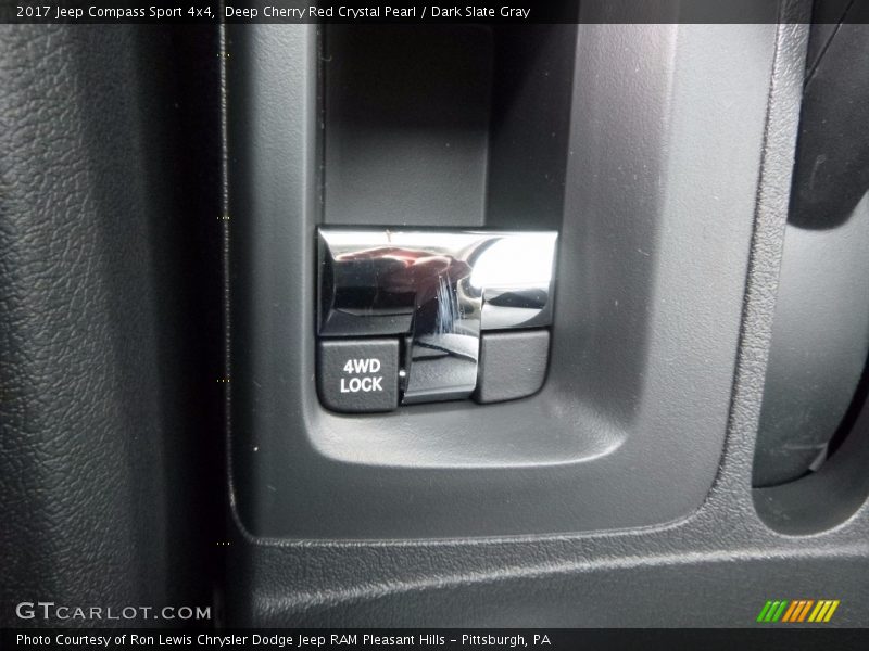 Deep Cherry Red Crystal Pearl / Dark Slate Gray 2017 Jeep Compass Sport 4x4