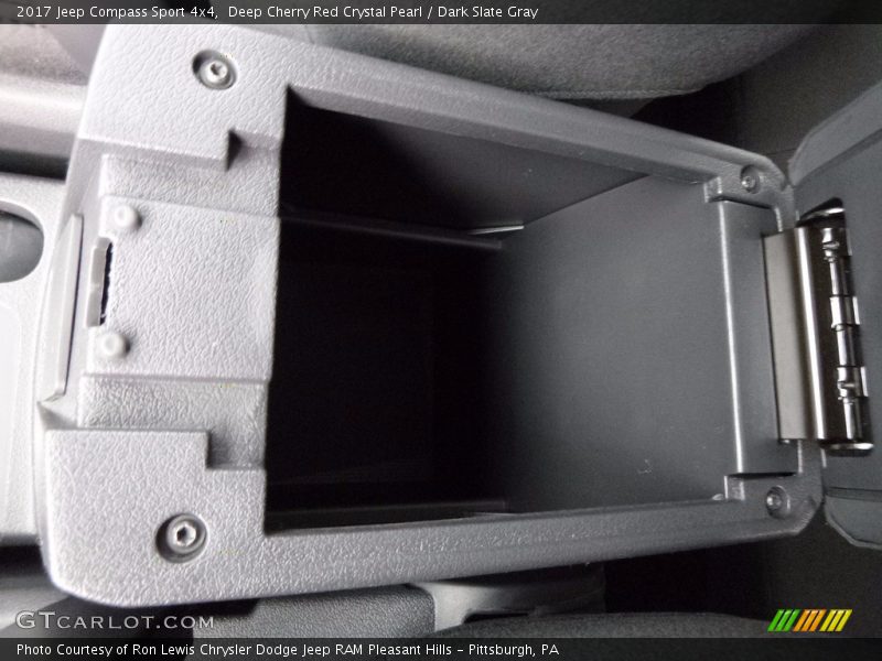 Deep Cherry Red Crystal Pearl / Dark Slate Gray 2017 Jeep Compass Sport 4x4