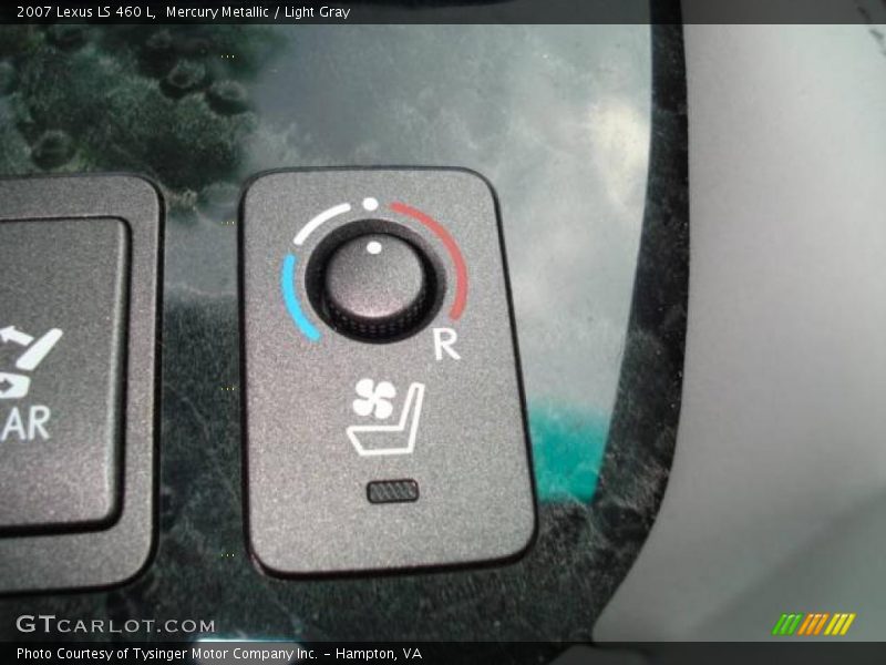 Mercury Metallic / Light Gray 2007 Lexus LS 460 L