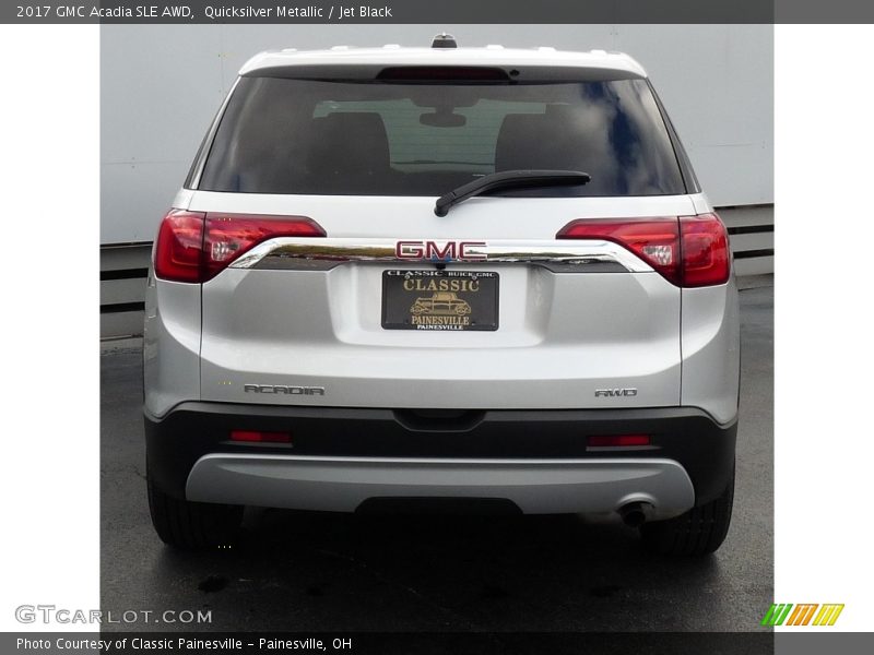 Quicksilver Metallic / Jet Black 2017 GMC Acadia SLE AWD