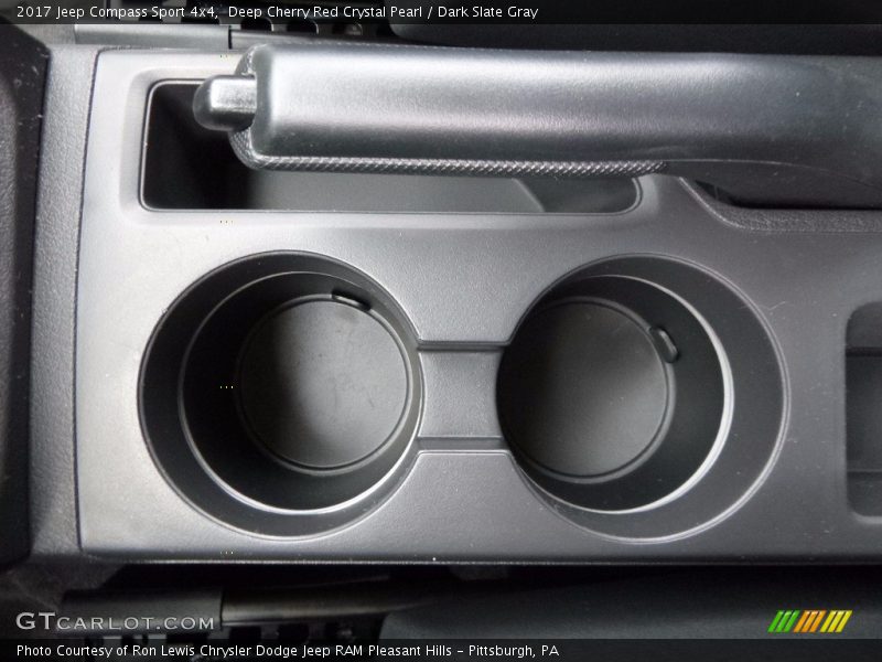 Deep Cherry Red Crystal Pearl / Dark Slate Gray 2017 Jeep Compass Sport 4x4