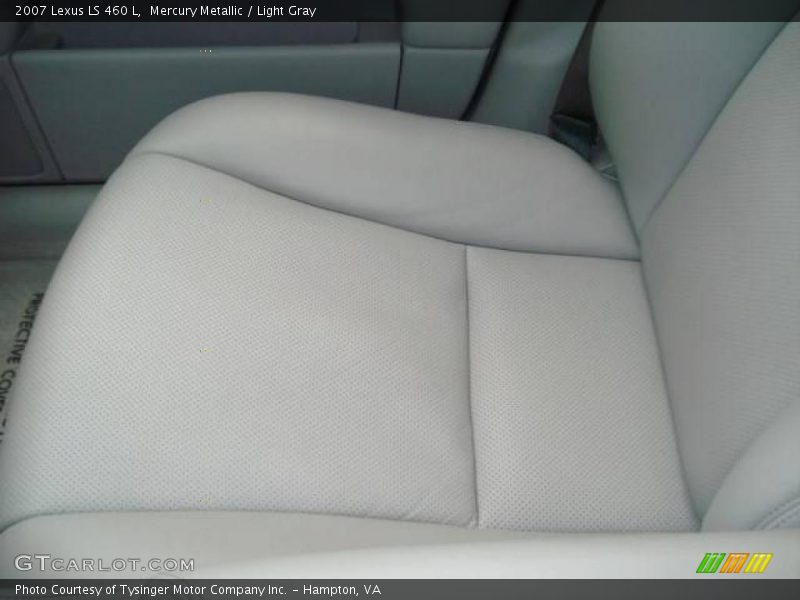 Mercury Metallic / Light Gray 2007 Lexus LS 460 L
