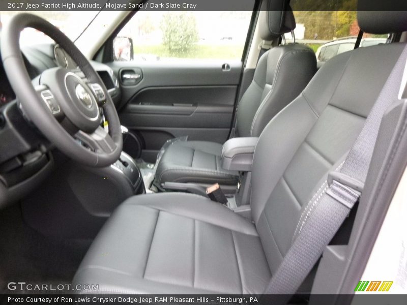 Mojave Sand / Dark Slate Gray 2017 Jeep Patriot High Altitude
