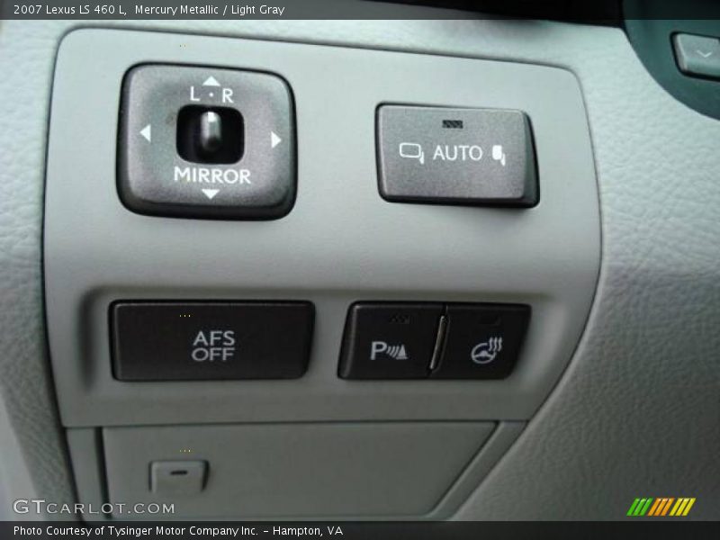 Mercury Metallic / Light Gray 2007 Lexus LS 460 L