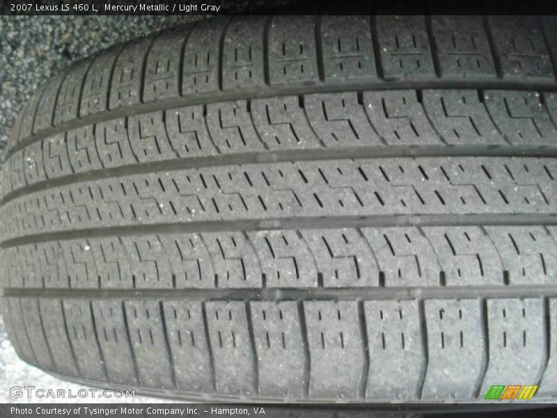 Mercury Metallic / Light Gray 2007 Lexus LS 460 L
