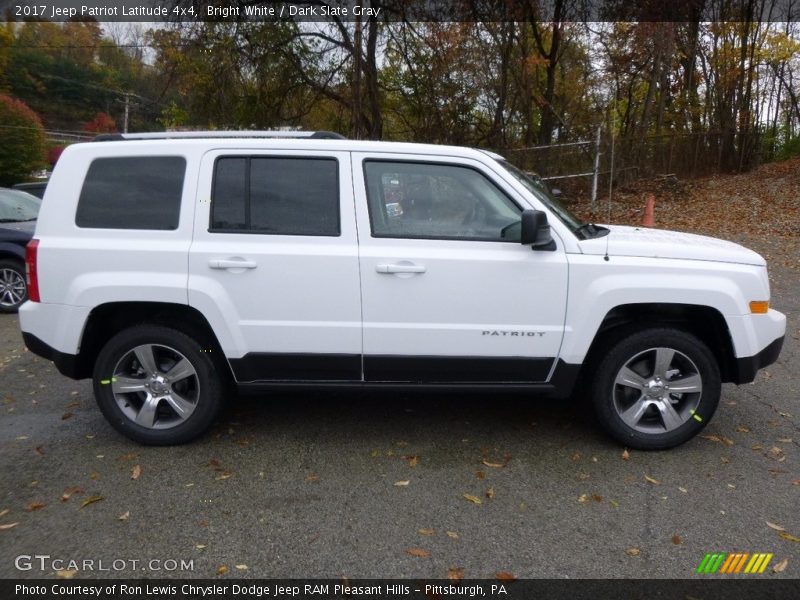 Bright White / Dark Slate Gray 2017 Jeep Patriot Latitude 4x4
