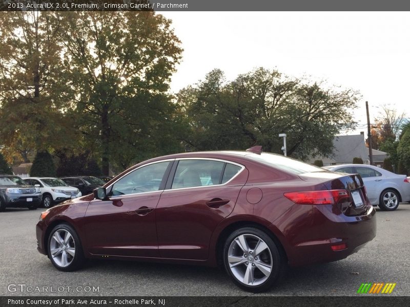 Crimson Garnet / Parchment 2013 Acura ILX 2.0L Premium