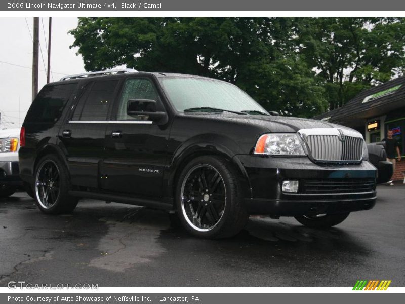 Black / Camel 2006 Lincoln Navigator Ultimate 4x4