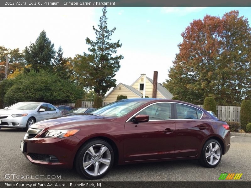 Crimson Garnet / Parchment 2013 Acura ILX 2.0L Premium