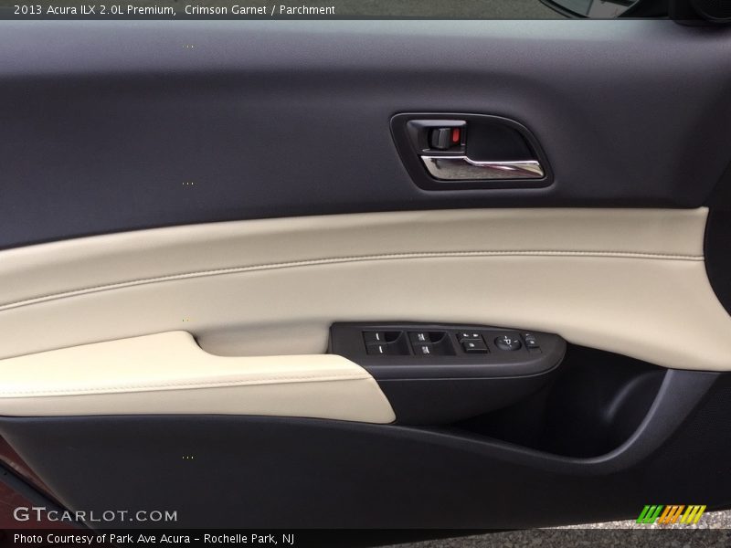 Crimson Garnet / Parchment 2013 Acura ILX 2.0L Premium