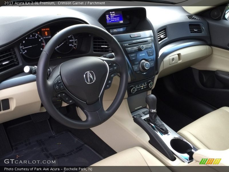 Crimson Garnet / Parchment 2013 Acura ILX 2.0L Premium