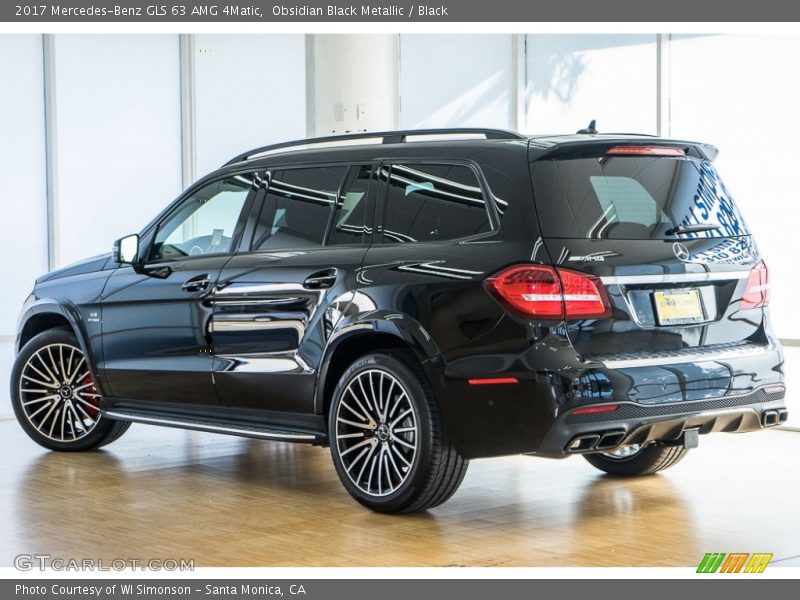 Obsidian Black Metallic / Black 2017 Mercedes-Benz GLS 63 AMG 4Matic