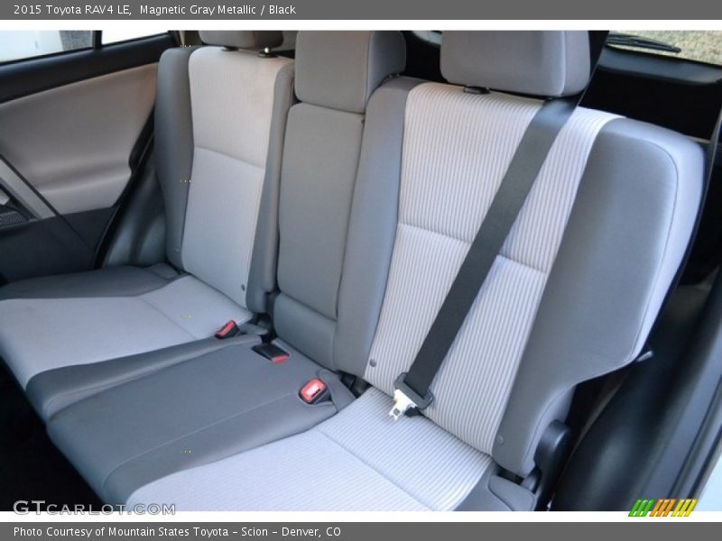 Magnetic Gray Metallic / Black 2015 Toyota RAV4 LE