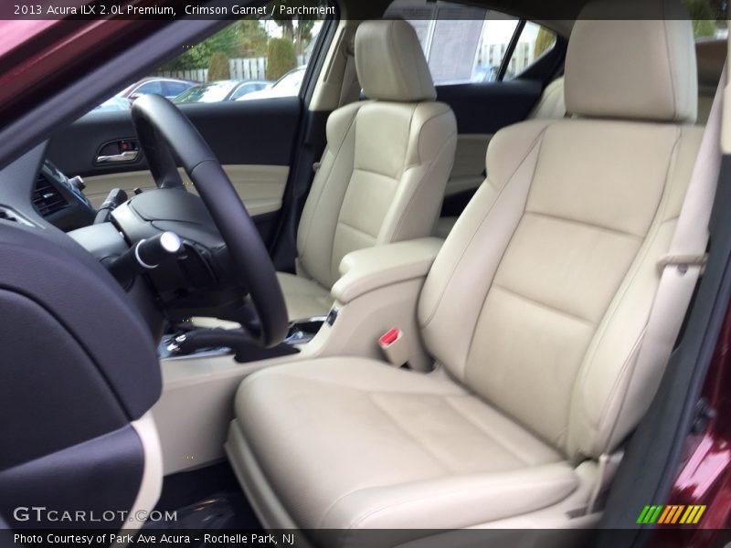 Crimson Garnet / Parchment 2013 Acura ILX 2.0L Premium