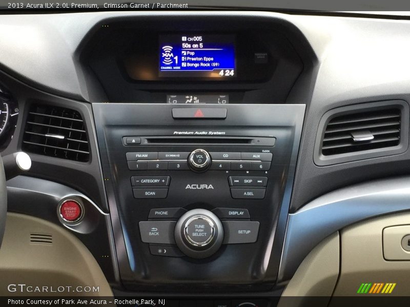Crimson Garnet / Parchment 2013 Acura ILX 2.0L Premium