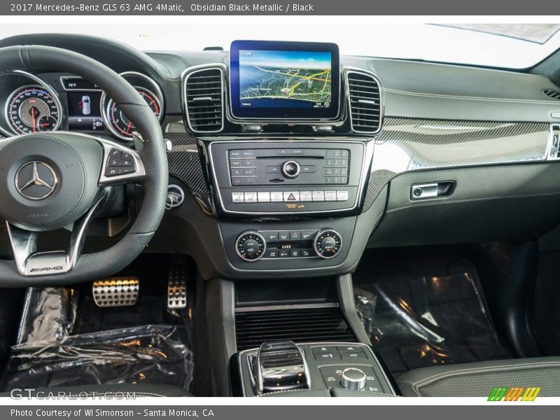 Dashboard of 2017 GLS 63 AMG 4Matic