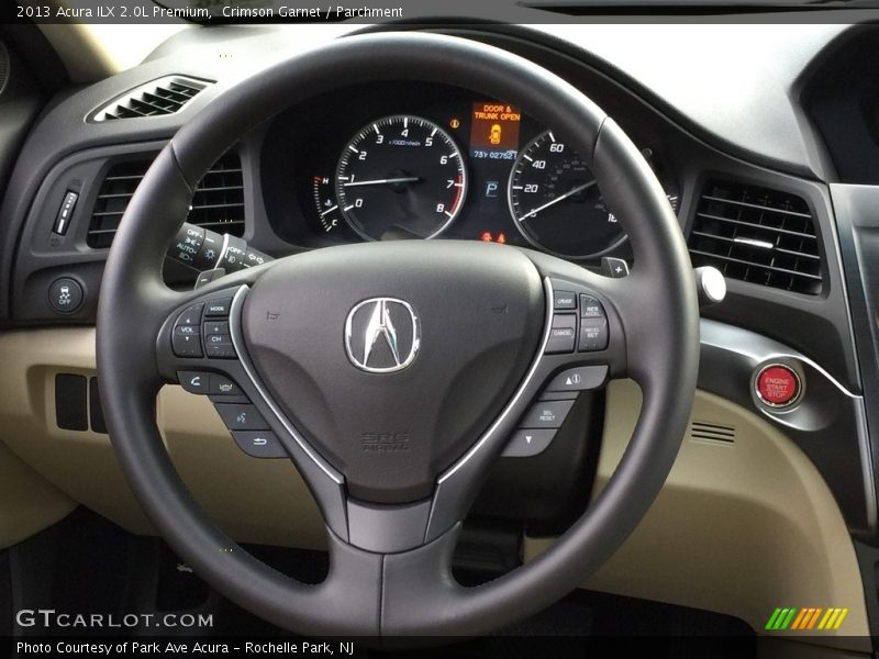 Crimson Garnet / Parchment 2013 Acura ILX 2.0L Premium