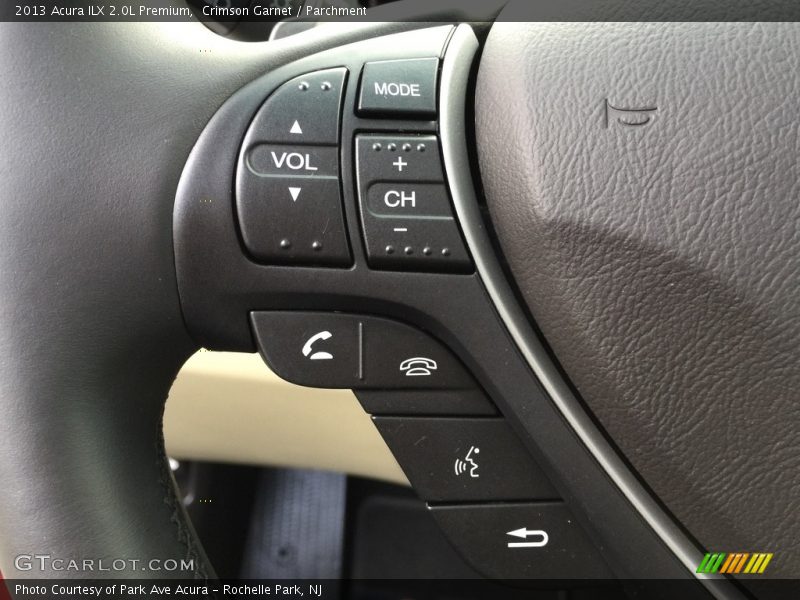 Crimson Garnet / Parchment 2013 Acura ILX 2.0L Premium