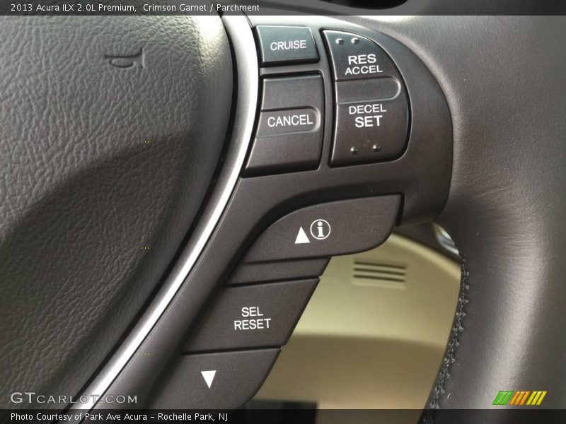 Crimson Garnet / Parchment 2013 Acura ILX 2.0L Premium