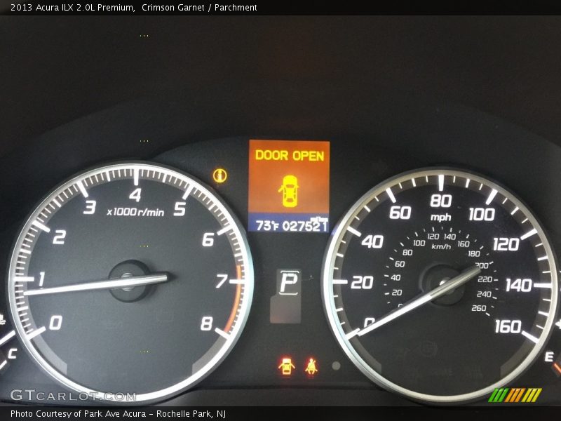 Crimson Garnet / Parchment 2013 Acura ILX 2.0L Premium