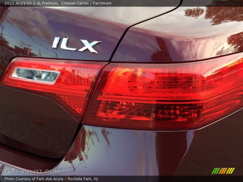 Crimson Garnet / Parchment 2013 Acura ILX 2.0L Premium