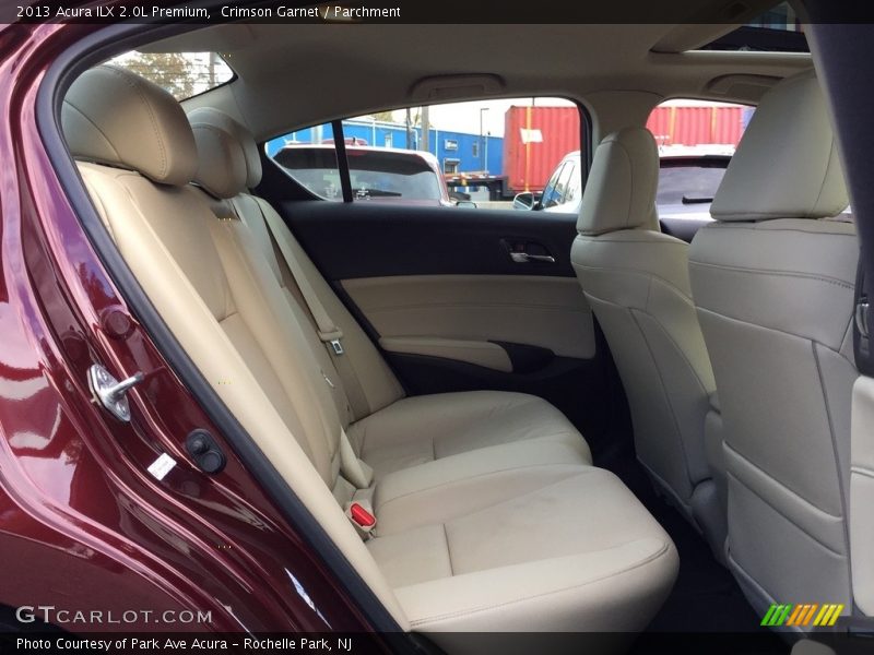 Crimson Garnet / Parchment 2013 Acura ILX 2.0L Premium
