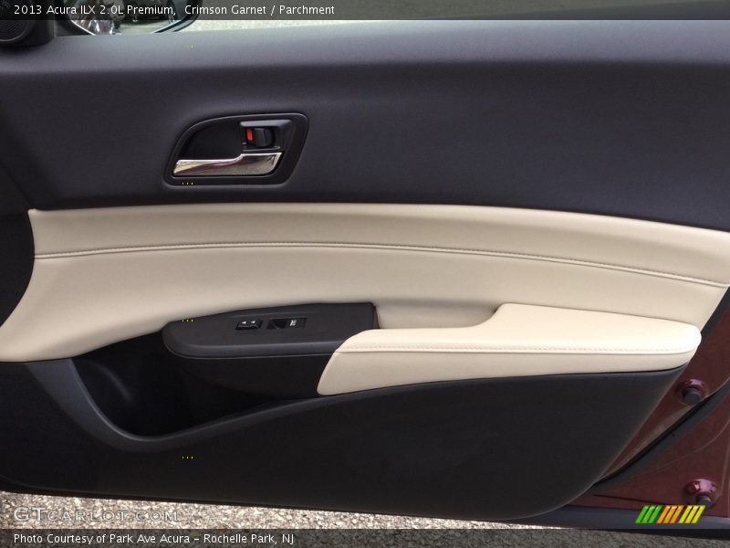 Crimson Garnet / Parchment 2013 Acura ILX 2.0L Premium