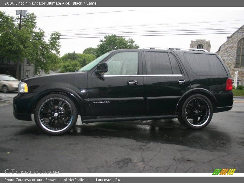 Black / Camel 2006 Lincoln Navigator Ultimate 4x4