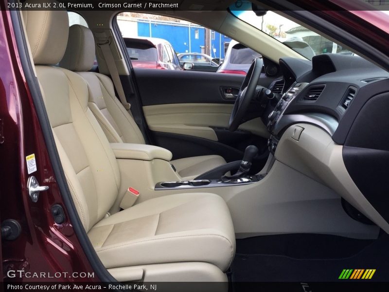 Crimson Garnet / Parchment 2013 Acura ILX 2.0L Premium
