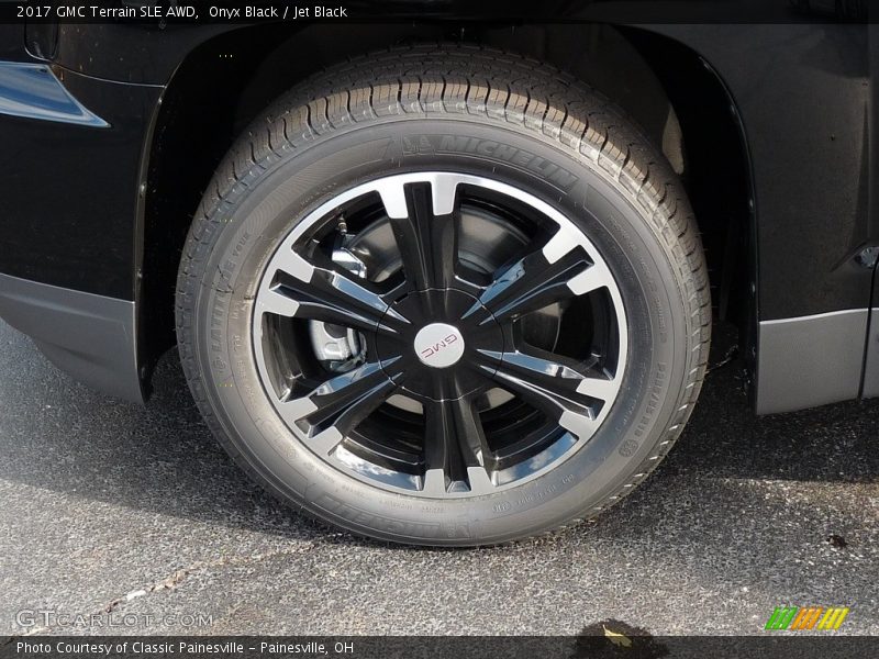 Onyx Black / Jet Black 2017 GMC Terrain SLE AWD