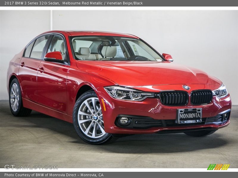 Melbourne Red Metallic / Venetian Beige/Black 2017 BMW 3 Series 320i Sedan