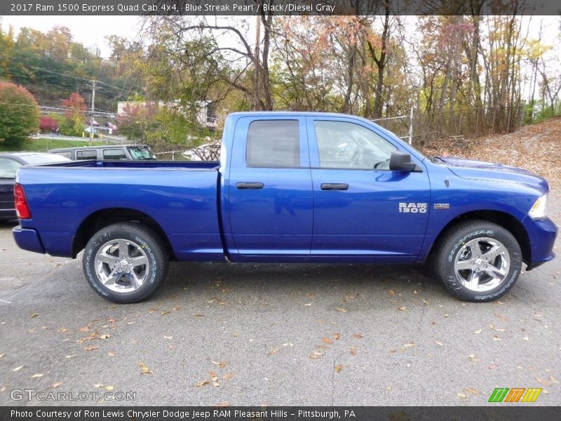  2017 1500 Express Quad Cab 4x4 Blue Streak Pearl