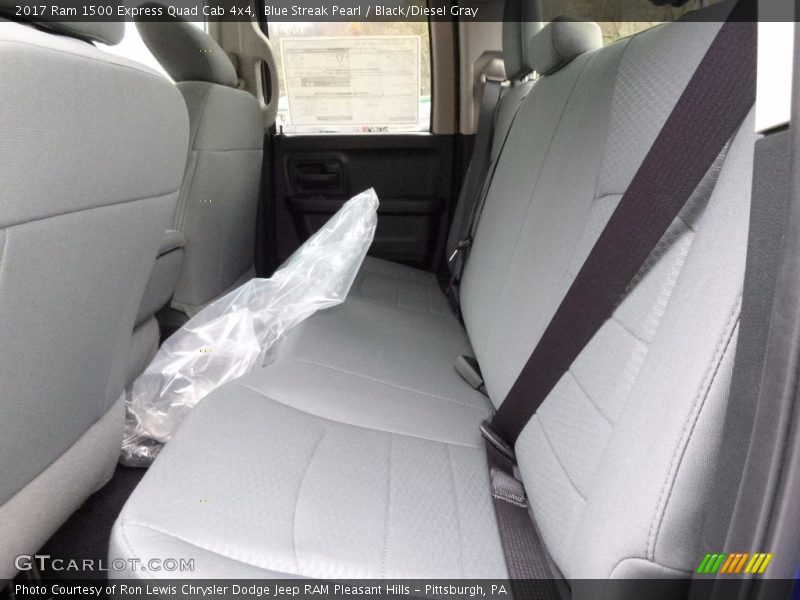 Rear Seat of 2017 1500 Express Quad Cab 4x4